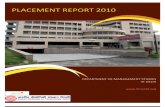 Placement Report 2010