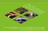 Economics of Nature - Biodiversity