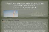 India's Performance in Wind Power Development