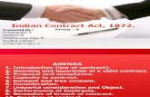 The Indian Contract Act - A Group-6 Presentation
