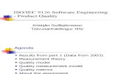 Software Quality Measures