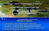 A Great Lakes Update from the EPA: Great Lakes Restoration Initiative
