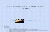 Solutions and Acids and Bases No Pics