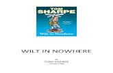 Wilt in Nowhere - Tom Sharpe