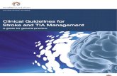 Clinical Guidelines for Stroke and TIA Management