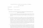 Written Statement and Objections on Behalf of Defendant in Injunction Suit