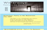 Waterways: Poetry in the Mainstream Vol 21 no 7