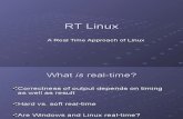 RT+Linux +Training 10