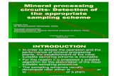Mineral Processing Circuits- Detection of the Appropriate Sampling Scheme