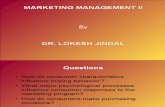 MM-II Dr. Lokesh Jindal 2