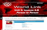 Unit 9 Lessons a-b