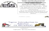 Robotics B.E projects
