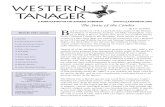May-June 2007 Western Tanager Newsletter - Los Angeles Audubon
