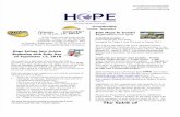 Sep 5 2010 Spirit of Hope Newsletter, Hope Evangelical Lutheran Church