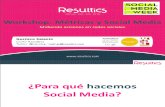Workshop Metricas y Social Media