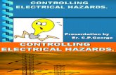 1. Controlling Electrical Hazards.
