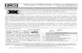 April-May 2009 Olympia Fellowship of Reconciliation Newsletter