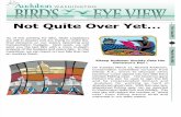 2002 Issue #9 Bird's Eye View Newsletter Washington Audubon Society
