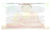 31021119 the Ideas of Free Will and Responsibility in Buddhist Ethics