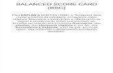 Balanced Score Card (Bsc)