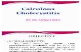 Case Presentation About Calculous Cholecyctitis