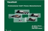 Yealink Full Range VoIP Phones Catalog V50