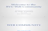 Tri-Annual BYU Online Communications Orientation Meeting