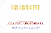 Argument Against Argument