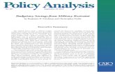 Budgetary Savings from Military Restraint, Cato Policy Analysis No. 667