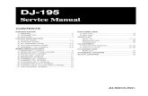 Alinco DJ-195 Service Manual
