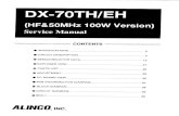 Alinco DX-70T Service Manual