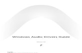 Windows Audio Drivers Guide v73 32966