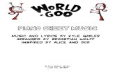 WoG World of Goo Piano Sheet Music