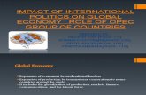 Impact of International Politics and Role of BRIC Countries