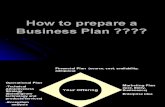 How to Prepare Business Plan- Mar 09