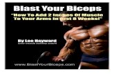 Blast Your Biceps Intro