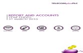 Report and Accounts - year ended 31 March 2010