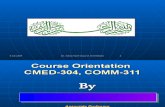 Course Orientation Community Medicine