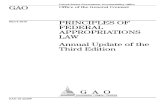 Principles of Federal Appropriations Law - Annual Update of the Third Edition
