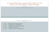 Consulting Opportunities in EDUCATION SECTOR