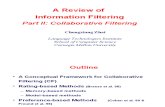 A Review of Information Filtering-CF