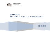 Trust in the civil society