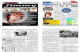 Kuta Weekly-Edition 195 "Bali"s Premier Weekly Newspaper"