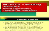 MKTG7501 - Lec 6 -Targetting -Stu