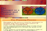 Chpt07 the Manager as a Planner and Strategist