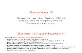 Session 5 Sales Organization