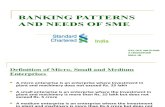 Banking Patterns and Needs of Sme