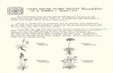 1979 Utah Native Plant Society Annual Compliations