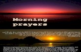 Morning Prayers (2)