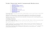 Unix Tutorial and Command Reference